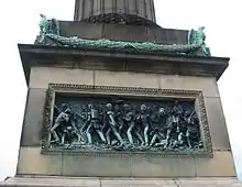 Relief on Wellington's Column