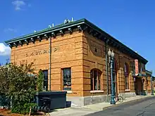 West Madison Depot, Chicago, Milwaukee, and St. Paul Railway, Madison, Wisconsin, 1903, Frost and Granger