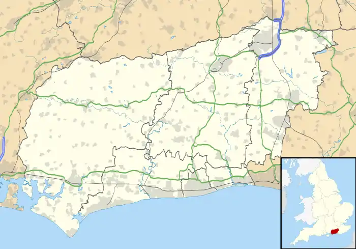 Lavant is located in West Sussex