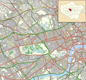 National Hospital for Neurology and Neurosurgery is located in City of Westminster