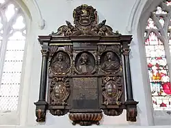 Memorial to John Whatton in Leicester Cathedral