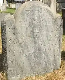 John Whipple, early Providence settler whose remains were moved here from a family plot