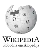 Wikipedia logo showing "Wikipedia: The Free Encyclopedia" in Bosnian