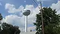 Water tower in Williamsburg.