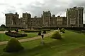 East facade, Windsor Castle, Berkshire, as rebuilt by Wyatville (1824-1840)