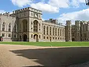 Windsor Castle, Upper Ward Quadrangle