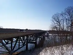 Highway 82 bridge over the Wisconsin River