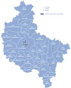 Division into counties