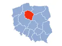 Kuyavian-Pomeranian Voivodeship in Poland