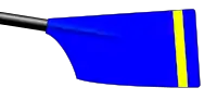 Image showing the rowing club's blade colours