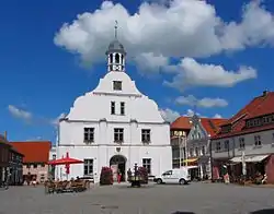 Main square in Wolgast