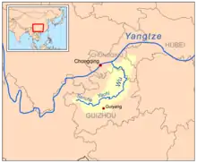 Wu River in Guizhou