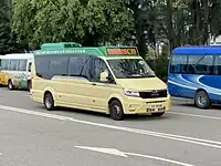 MAN TGE 5.180, as Public light bus in Hong Kong