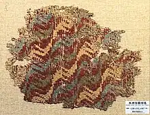 Carpet from Yanghai-1, 7th century BCE.