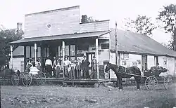 Young & Shirley Store located at the community center of Wisdom, Kentucky