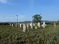 Jewish cemetery near the village