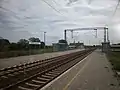 Railway station (view towards east).