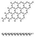 Phyllosilicate, single tetrahedral nets of 6-membered rings, zeophyllite