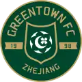 Zhejiang Greentown logo used between 2019 and 2021