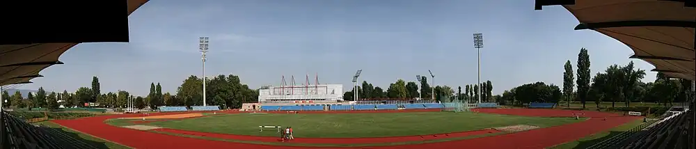 Stadion Mladost, na którym rozgrywany jest Hanžeković Memorial.