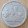 Rewers Coin pamiątkowy 50 lat powstania 9 pr