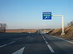 A5 w pobliżu Hochleithen