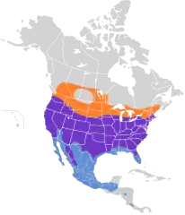 Mapa występowania