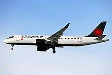 Airbus A220-300 w barwach linii Air Canada