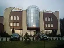 Hotel "Amadeus" przy ul. Jastrzębskiej 9