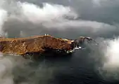 Widok z lotu ptaka na Anacapa Island