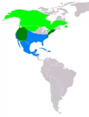 Mapa występowania