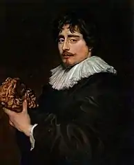 Anton van Dyck:Portret rzeźbiarza François Duquesnoy