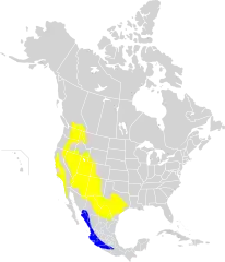 Mapa występowania