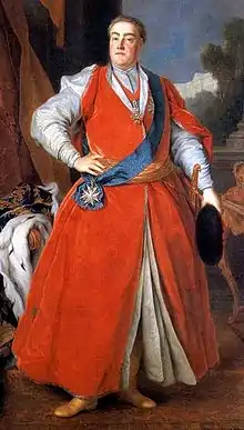 Portret króla Augusta III w stroju polskim (1737), Galeria Obrazów Starych Mistrzów w Dreźnie