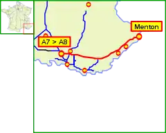 Mapa A8