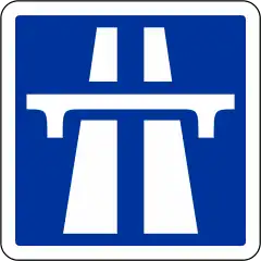 Symbol Autostrady