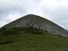 Bielska Kopa z Wyżniej Przełęczy pod Kopą