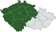 Mapa Czech