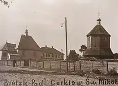 Cerkiew i dzwonnica przed 1941 r.