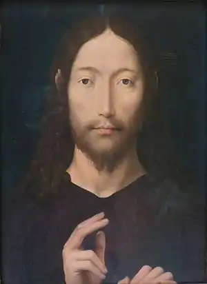 Hans Memling, Chrystus błogosławiący, 1478