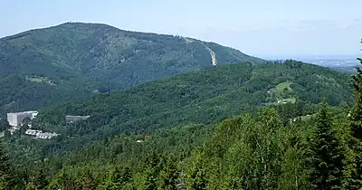 Wielka Czantoria i Bukowa. Widok z Kamiennego