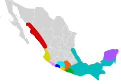 Mapa występowania