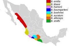 Mapa występowania