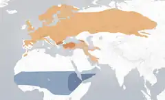 Mapa występowania