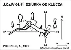 Plan jaskini