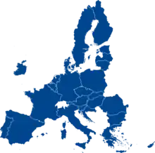 Mapa Unii Europejskiej