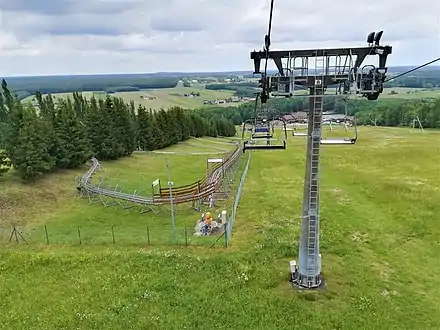 Kolej linowa i ośrodek sportowy