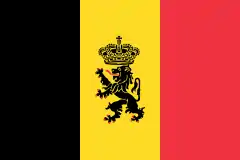 Chorągiew rządu belgijskiego