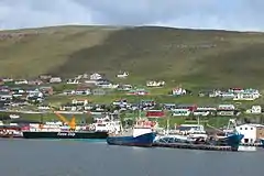 Port w Runavík.