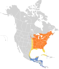 Mapa występowania